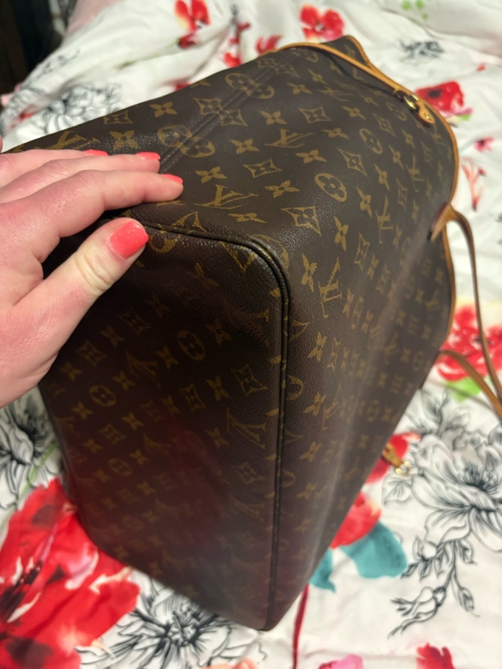 Louis Vuitton Monogram neverfull GM Tote Bag - Brown & Tan - Picture 14 of 16